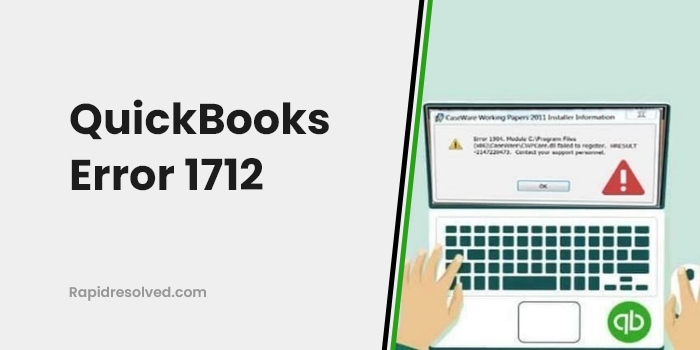 QuickBooks Error Code 1712