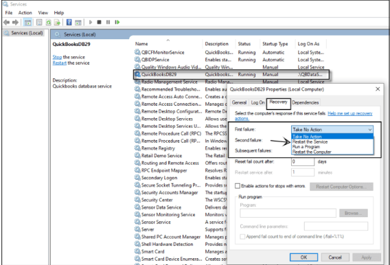 QuickBooks software in the multi-user mode