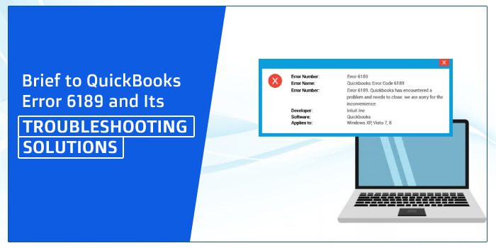 QuickBooks Error code 6189