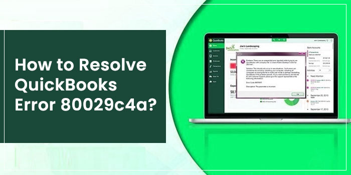 quickbooks error 80029c4a