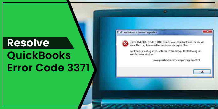 quickbooks error code 3371