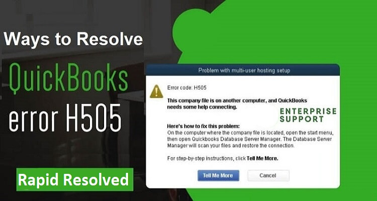 quickbooks error h505