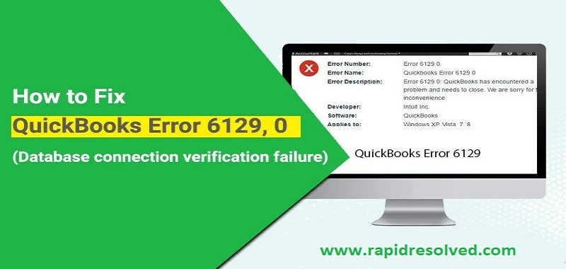 QuickBooks Error 6129
