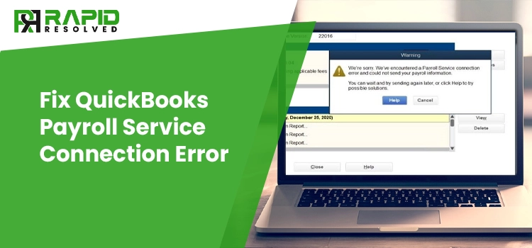 QuickBooks Payroll Service Connection