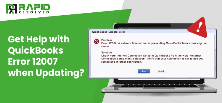 QuickBooks Error 12007