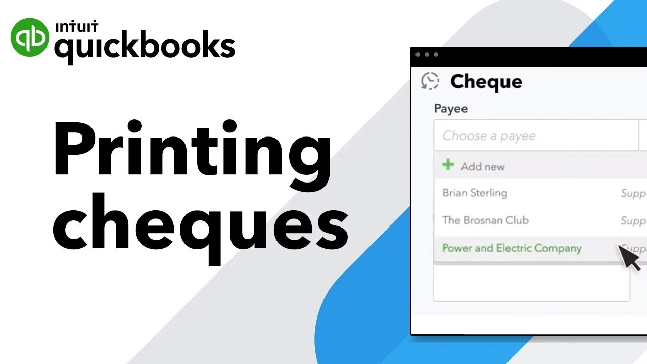 How To Print Checks In QuickBooks