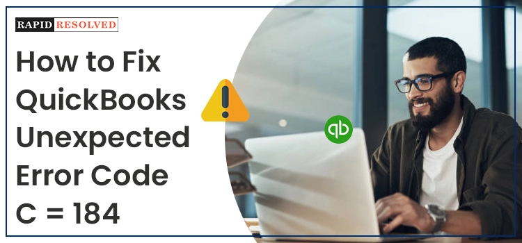 QuickBooks Unexpected Error C=184