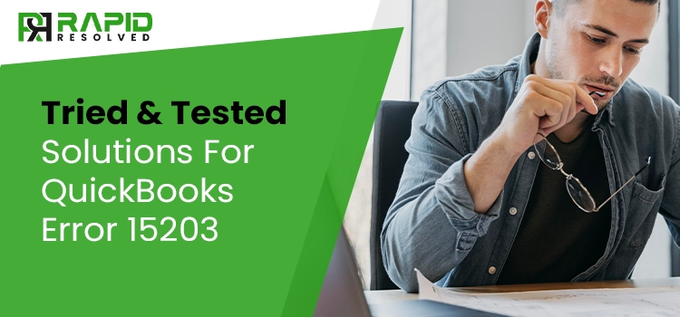 QuickBooks Error 15203